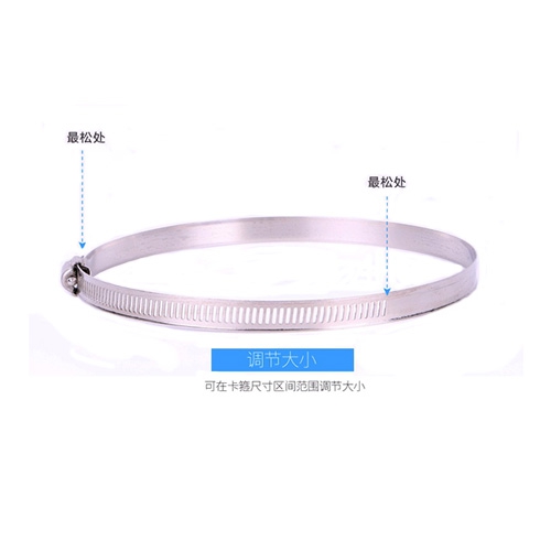 不鏽鋼（gāng）卡（kǎ）箍